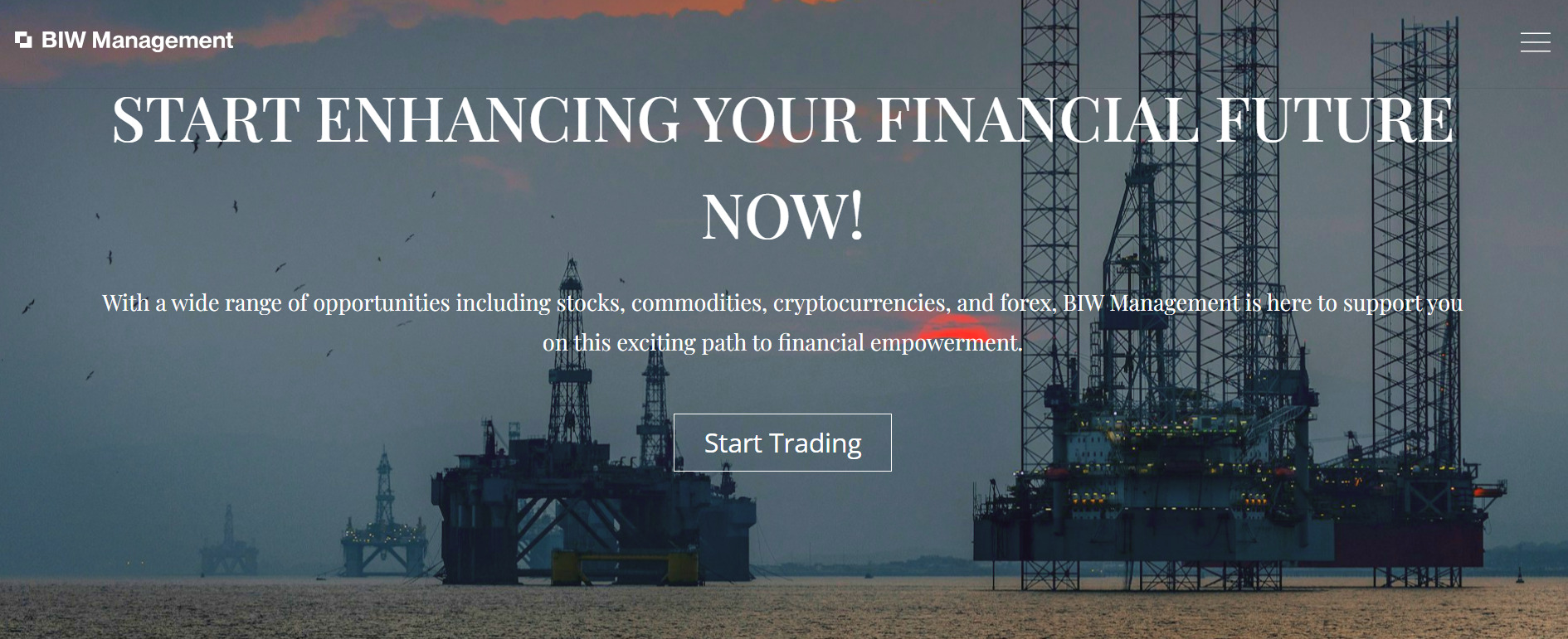 BIW Management homepage