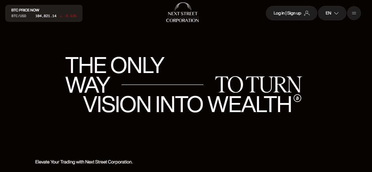 Next Street Corporation Homepage Next Street Corporation Homepage